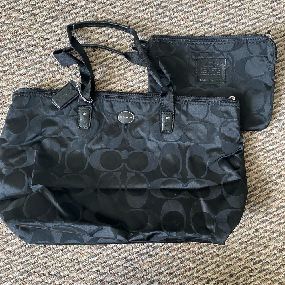 Coach overnight bag